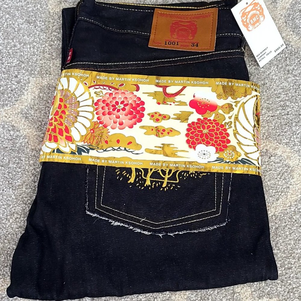 NWT - RMC Men's Jeans - Red Monkey Company - Picture 1 of 11